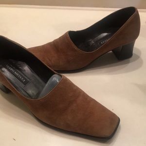 Women’s Sesto Meucci brandy suede pumps 9 1/2 M